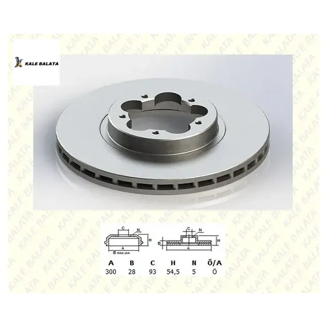 Front Brake Disc – Ford Transit V347 · 8C1V1125AA